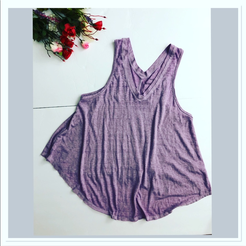 Free People We The Free boho burnout Tank Top